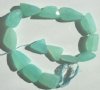 16 inch strand of Faceted Peruvian Chalcedony Nuggets